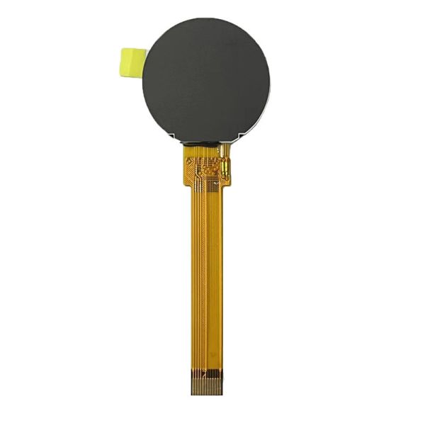 0.99 Inch Round TFT Display 128x115 Resolution 12PINS SPI Interface Driving IC GC9107 450cd/M2