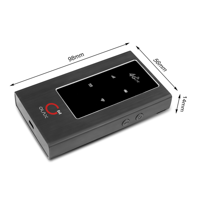 2100Mah Battery Unlock Pocket Wifi Portable 4g Router With External Antenna