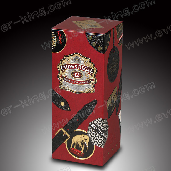 Wholesale Whisky And Spirit Packaging Wine Bottle Carton Box, Gift Carton Box