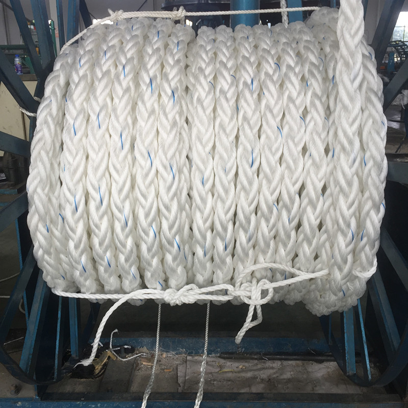 High Strength 8 Strand PP Rope 48mm Marine Polypropylene Mooring Rope