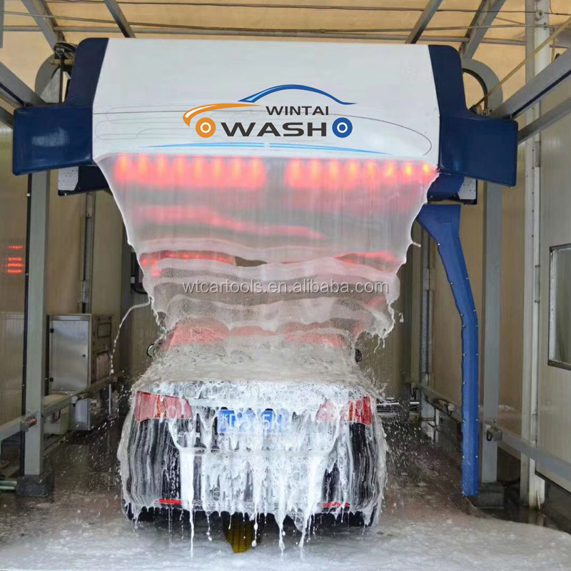 130bar High Pressure Touchless Car Wash Equipment 24.5KW Energy Saving