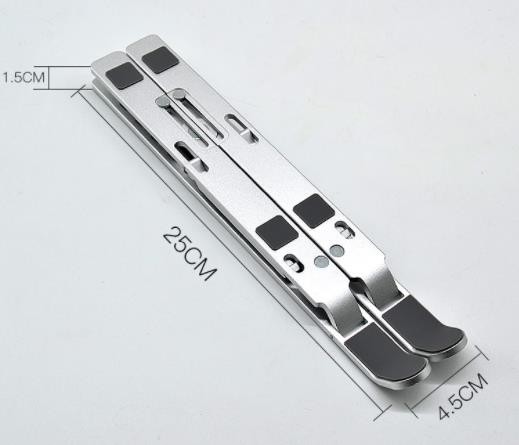 Non Slip Portable Notebook Folding Shelf Bracket for Home Office Hotel