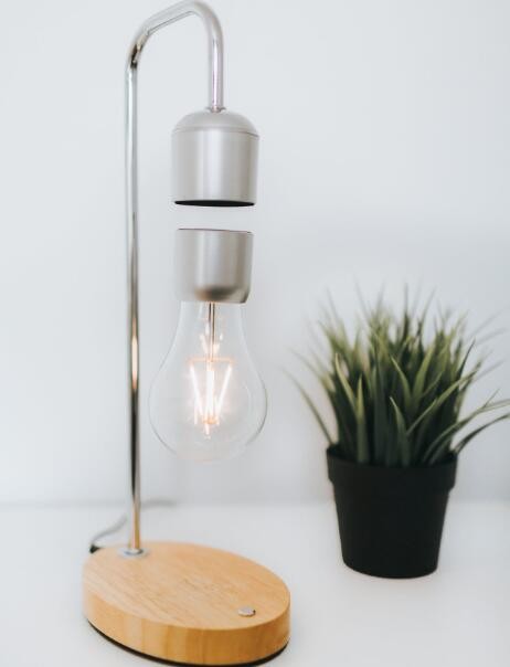 magnetic floating levitate flying led bulb lamp