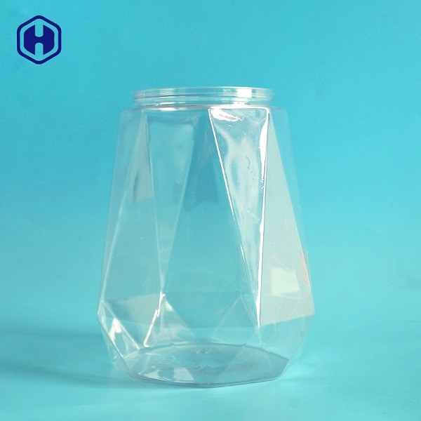 Durable Reusable Transparent Cylinder Container Eco Friendly 1630ml