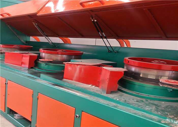 High Speed Straight Line Wire Drawing Machine For High / Low Carbon Steel