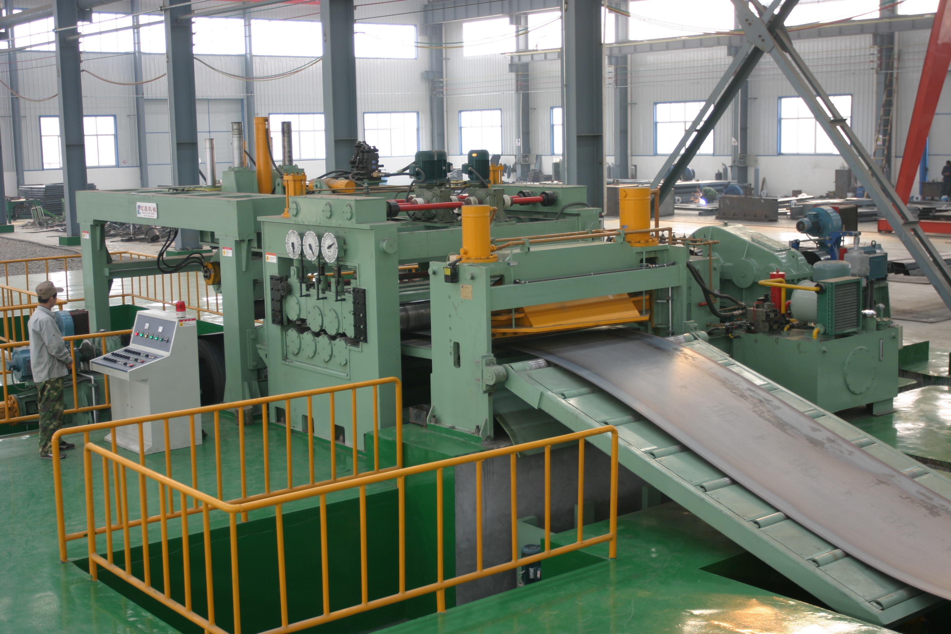 Core Components Bearing Steel Shearing Machine for Fixed Length Cross Cutting of Coils
