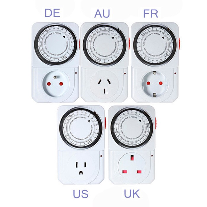 24 Hour Daily Programmable Mechanical Timer
