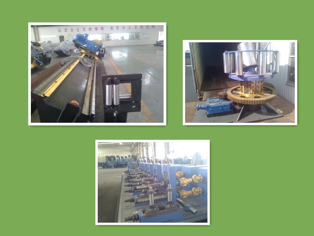 Rollers Forming 20mm OD Steel Pipe Milling Machine