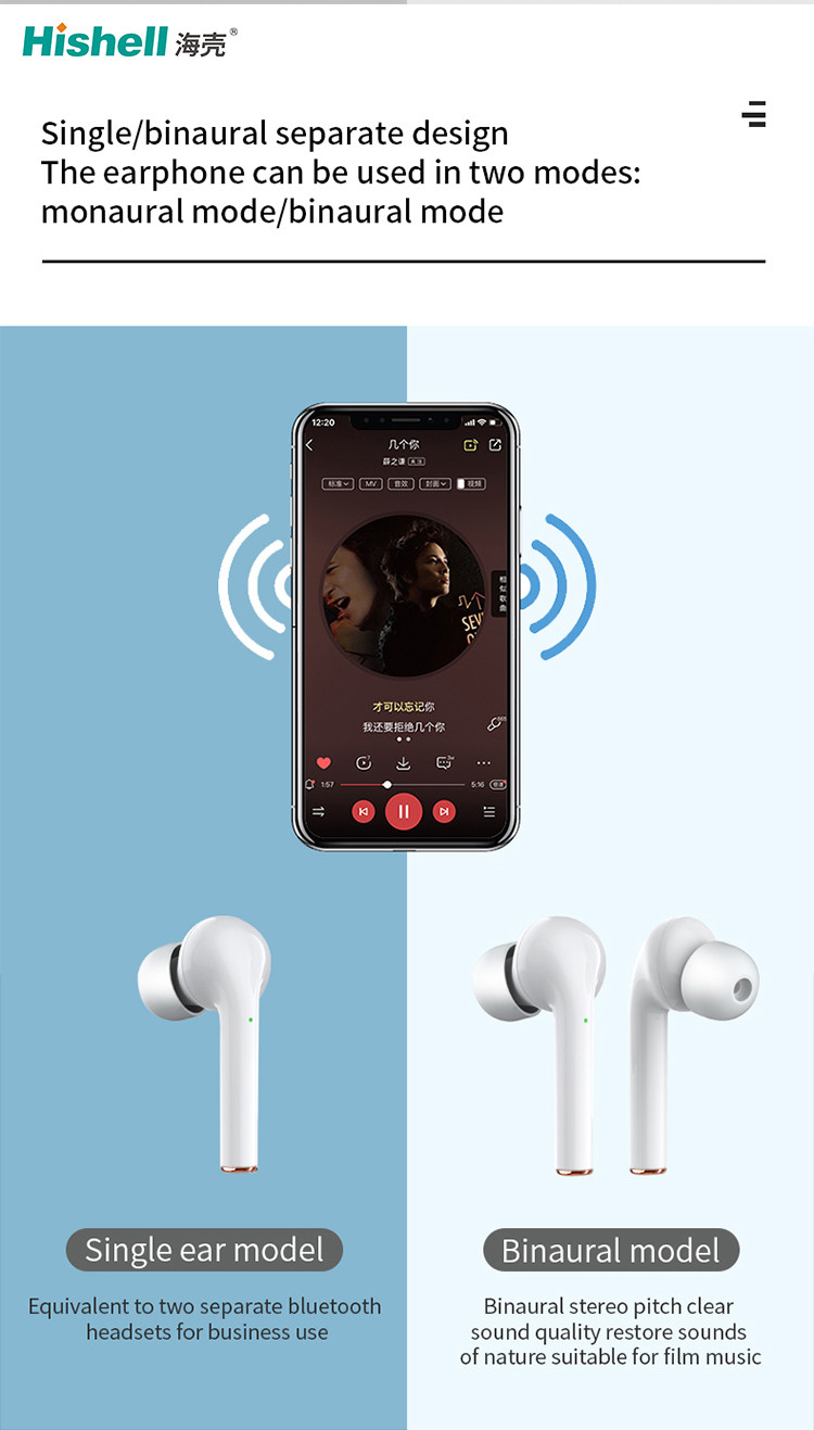 IPX5 Waterproof Bluetooth Earbuds