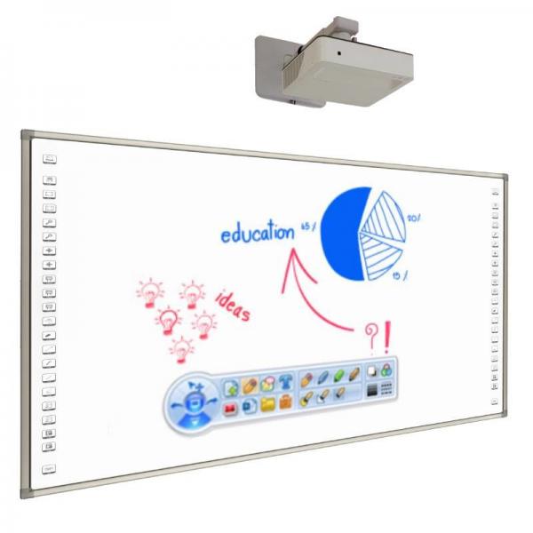 86 Inch 98 Inch 102 Inch Multi Finger Touch Infrared Wall Mounted Interactive Whiteboard Display Smart Board