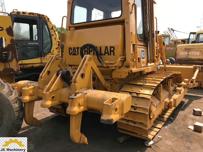 Japan Made Used CAT Dozers / Cat D6D Bulldozer With Mechanical Operation