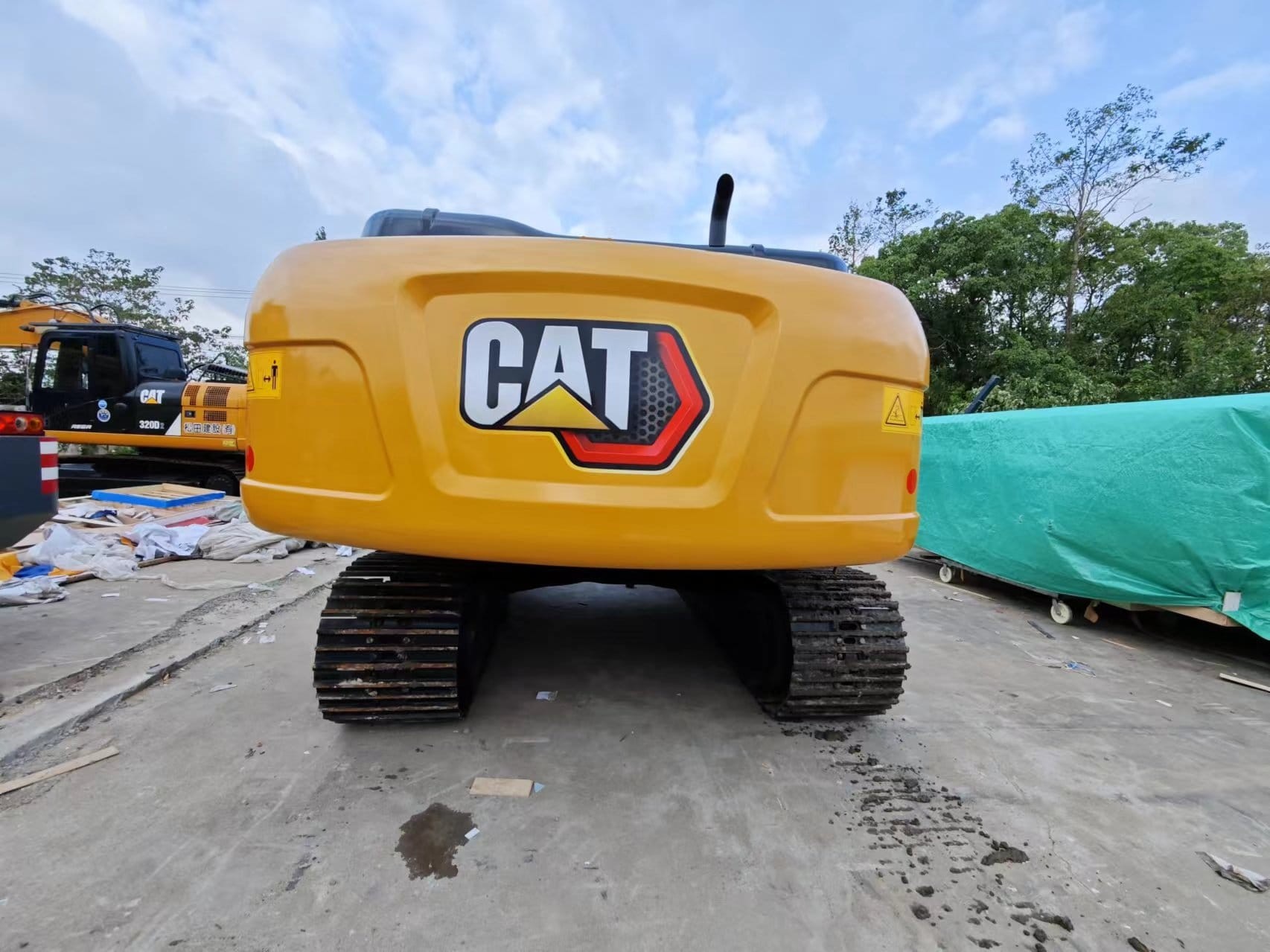 20 Ton Used Excavator Caterpillar Brand Cat 320GX Precise Operation Secondhand Digger