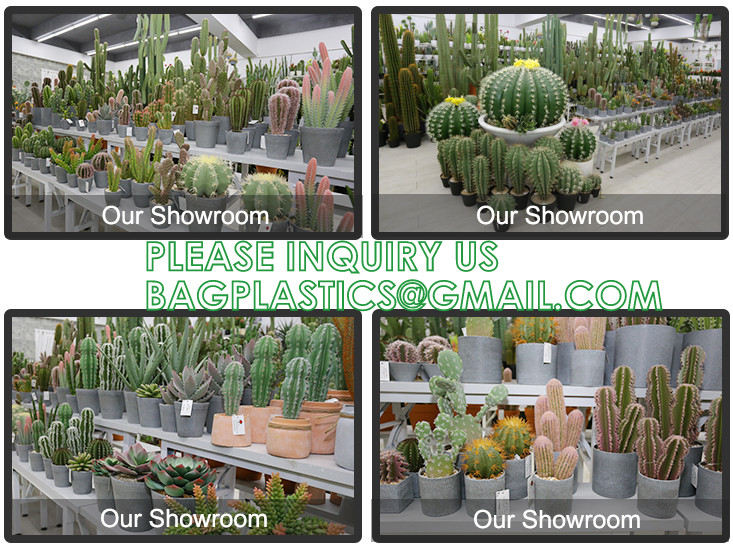 Pear Cactus Artificial Cactus Fake Big Cacti Pick Tall Faux Bunny Ear Plants for Home Garden Office Store Decor