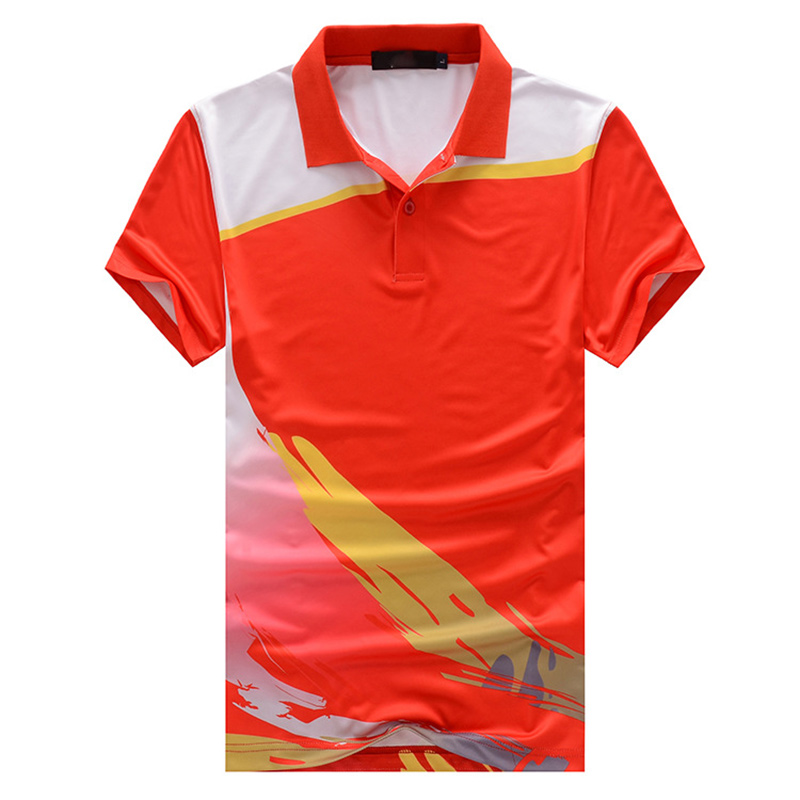 Oem Factory Manufacturer Custom Logo Golf Polo Shirts Ping Pong Badminton Sports Team Uniform