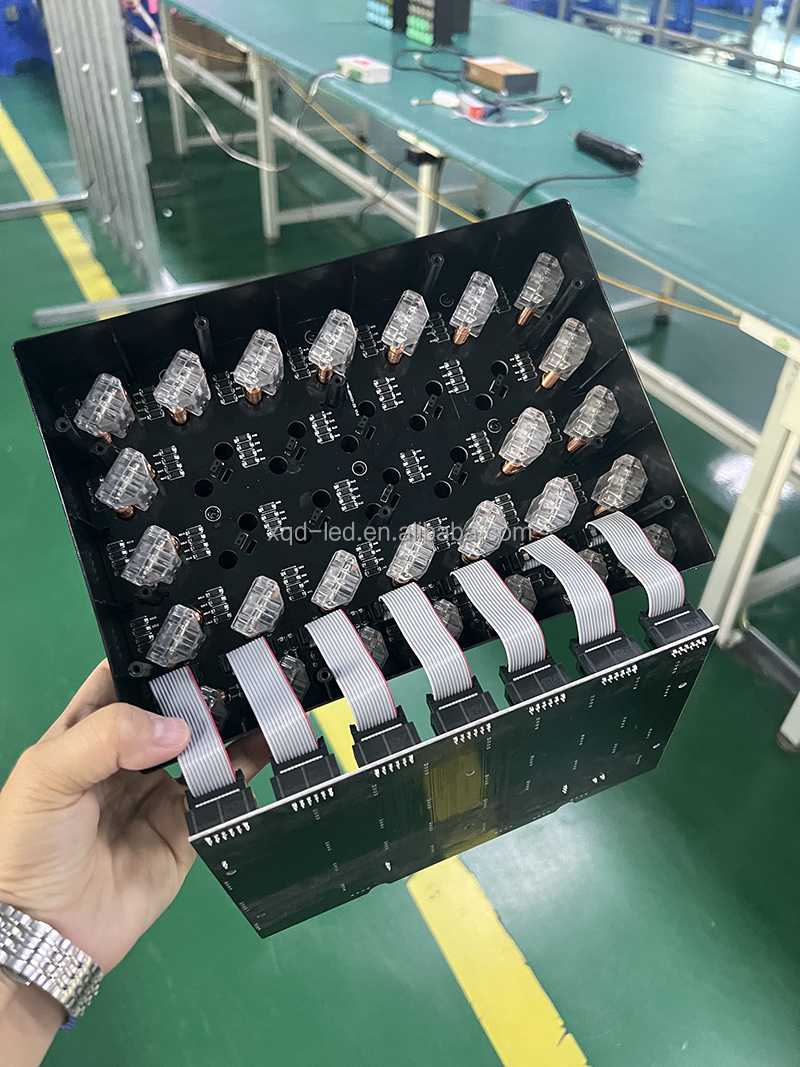Indoor Digital Flip Dot Module Flip Dot Board 15mm 8X8 Dots
