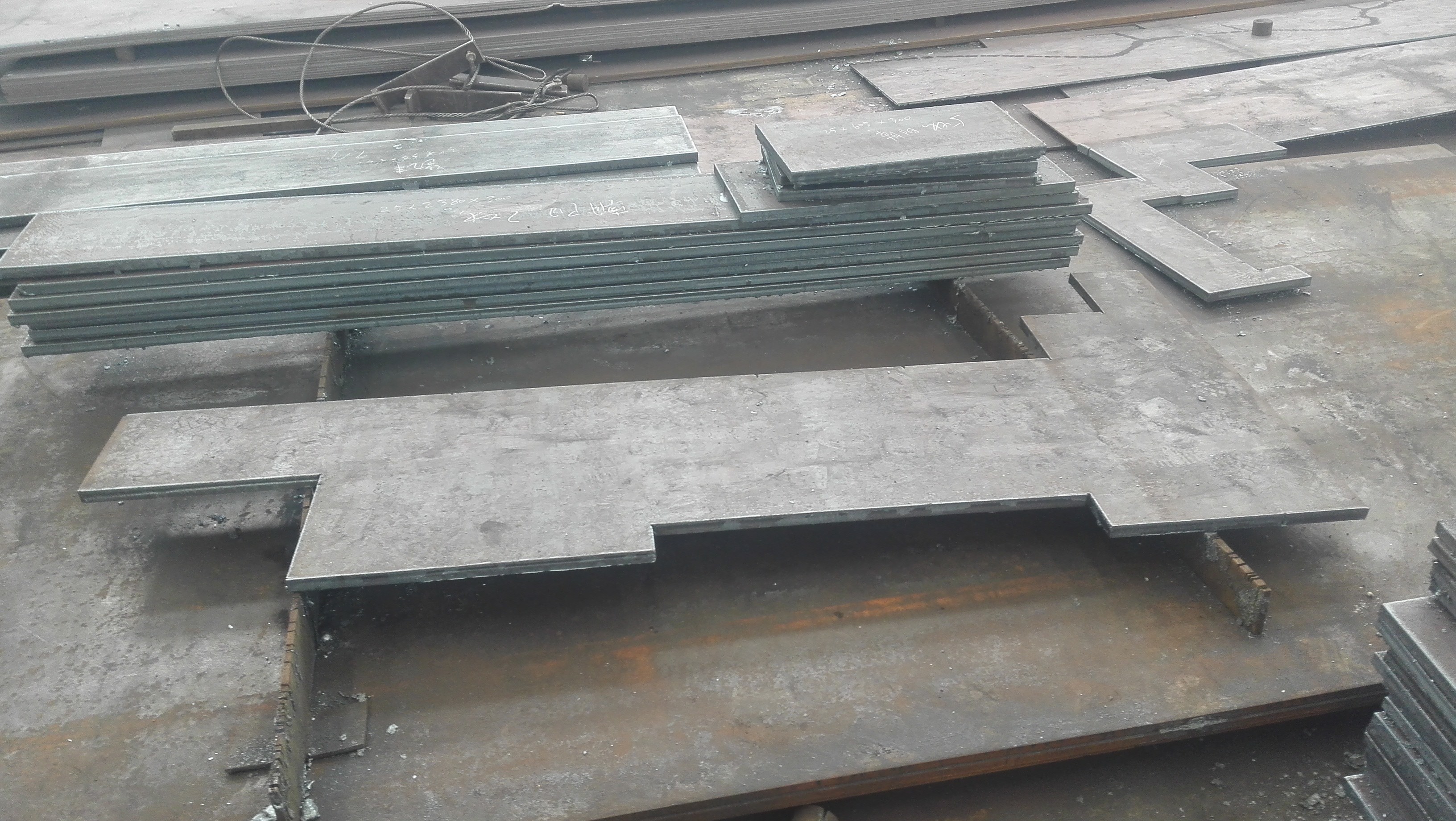 EN10025 S355J2+ N Hot Rolled Steel Plate Cutting to Various Shapes Cutting Processing Parts