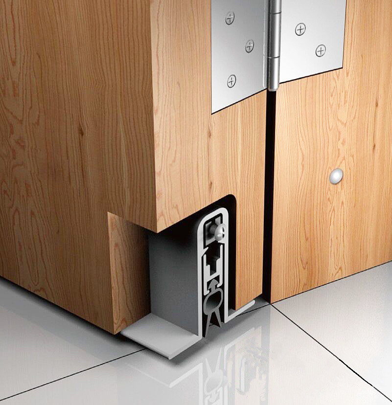Stainless Steel Pharmaceutical Clean Room Door Sliding 1500mm Width 2100mm Height