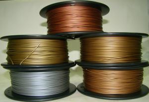 Buy cheap Aluminum Copper Bronze Red Copper Brass 3d Printer Filament 1.75mm Good Gloss product