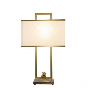 China Fabric & Crystal Table Lamp on sale