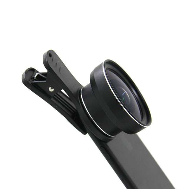 Professional Fisheye Macro Wide Angle And Telephoto Phone Lenses 2 In 1 Design