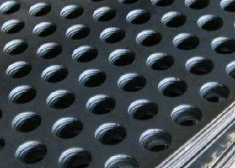 316 Stainless Steel Perforated Metal Sheet , W2m Punched Stainless Steel Sheet