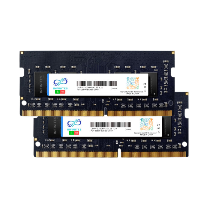 Simple Installation Boosted Performance INFINITES DDR4 Memory Module with JEDEC 1.2V Low Voltage
