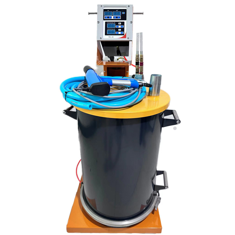 Metal Surface Powder Coat Equipment Energy Efficient Environmental Friendly