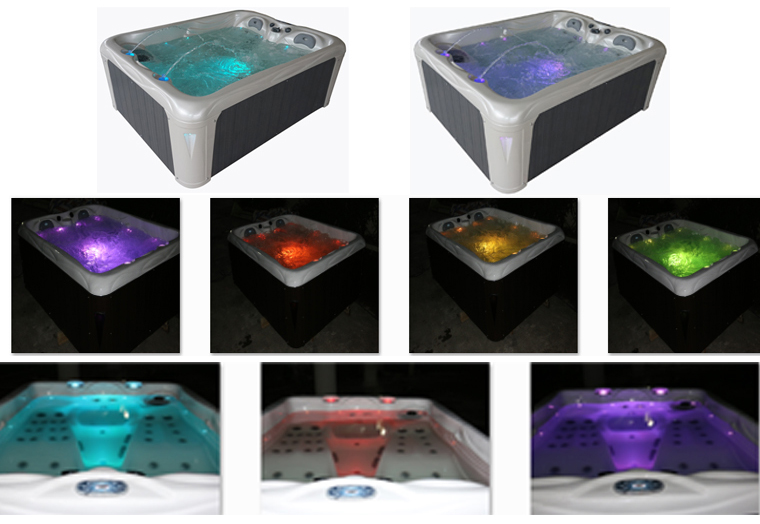 Modern Style Sports Venues Freestanding Large Outdoor Massage Spa Tub