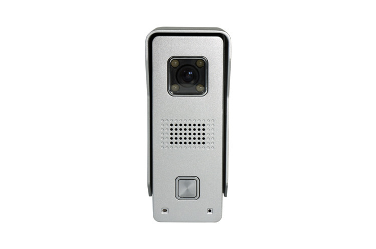 CK80 Metal case 7 inch color TFT LCD screen intercom system night vision with CMOS camera video door phone for villa