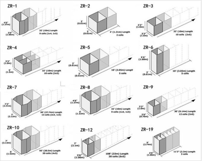 Galfan Coated Sand Filled Bastion Hesco Welded Retaining Wall