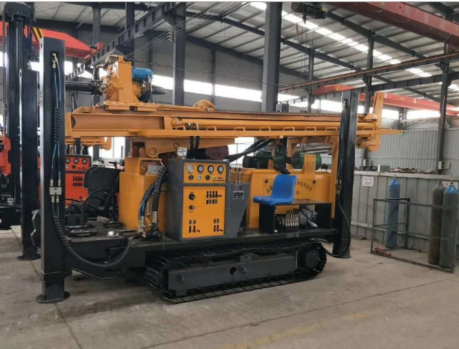 High Drilling Speed Working Efficiency Big Yuchai ST 350 Crawler Mounted Drill Rig Machine