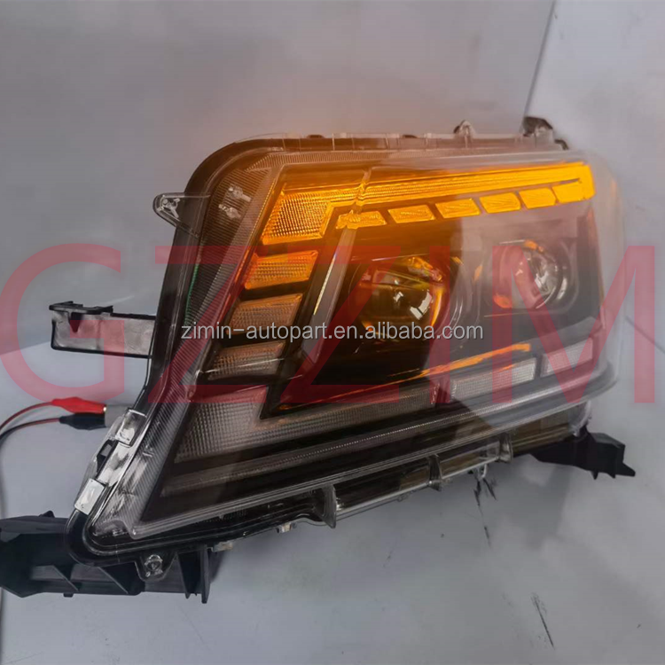 Hiace 2020 Car Head Lights ABS Plastic LED Front Lamp