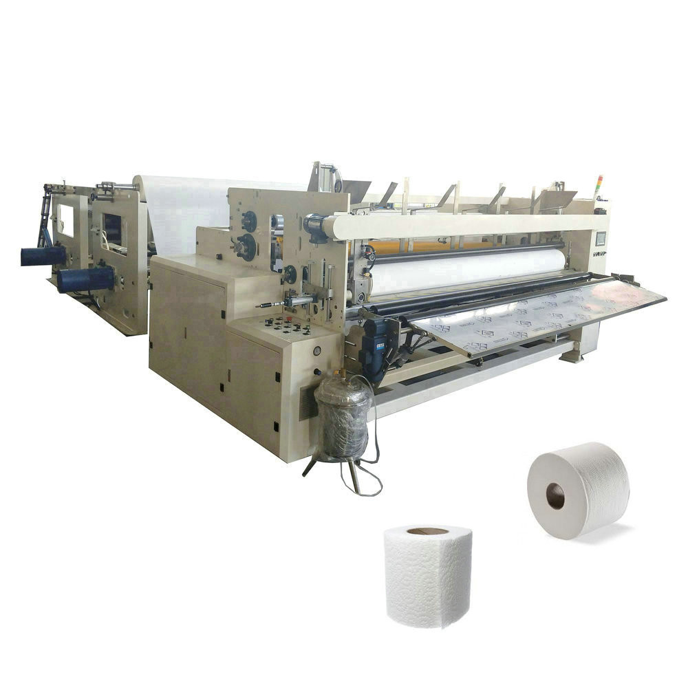 Automatic Kitchen Towel Toilet Tissue Paper Making Machine Production Line