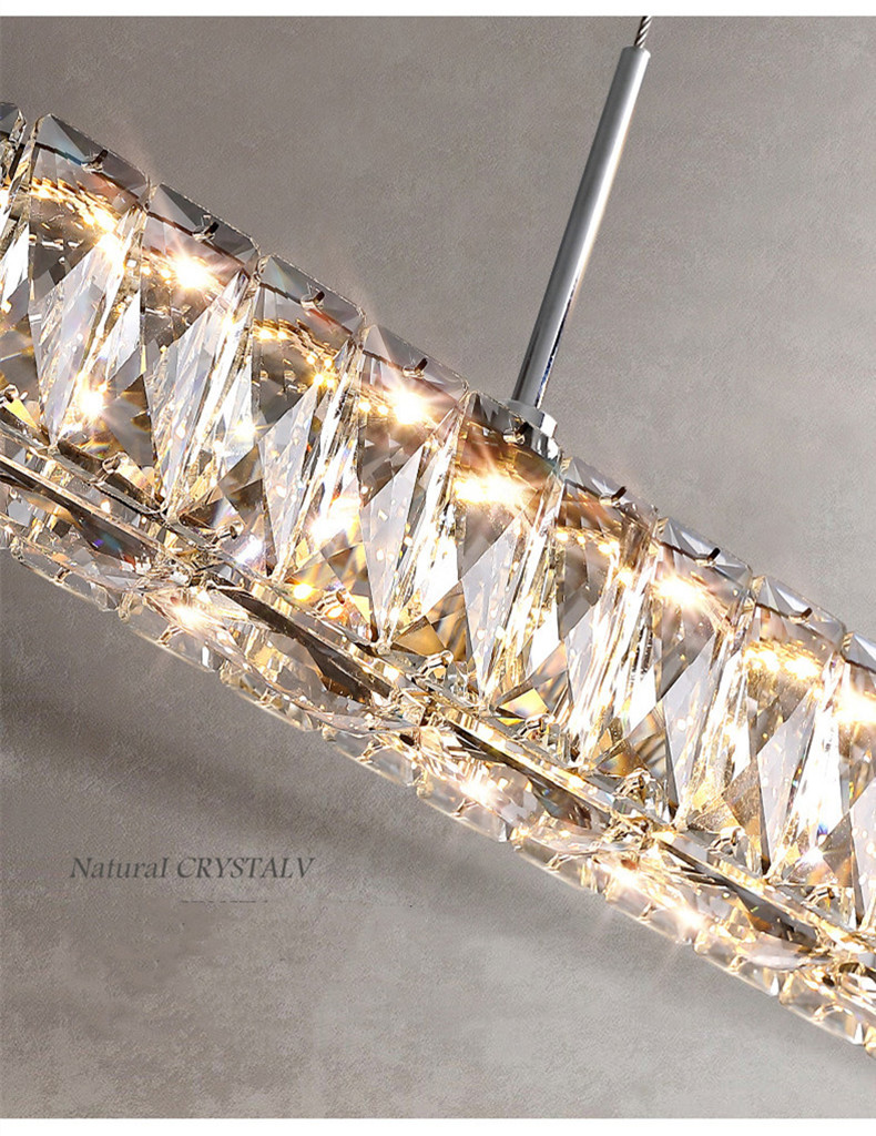 Modern Ceiling Lamp Luxury Crystal Study Bedroom Chandelier Indoor Lighting(WH-CA-103)