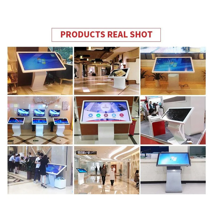 8GB 32in Touch Inquiry Machine Advertising Interactive Display Outdoor Touch Screen Kiosk