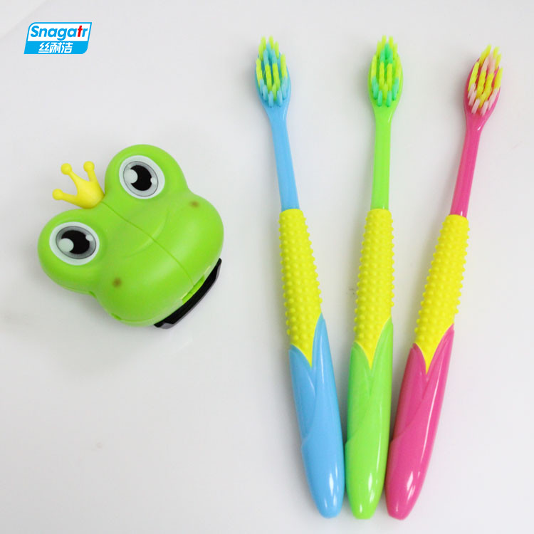 Colored Cartoon Children Oral Hygiene Tool Soft Bristles Toothbrush PBT