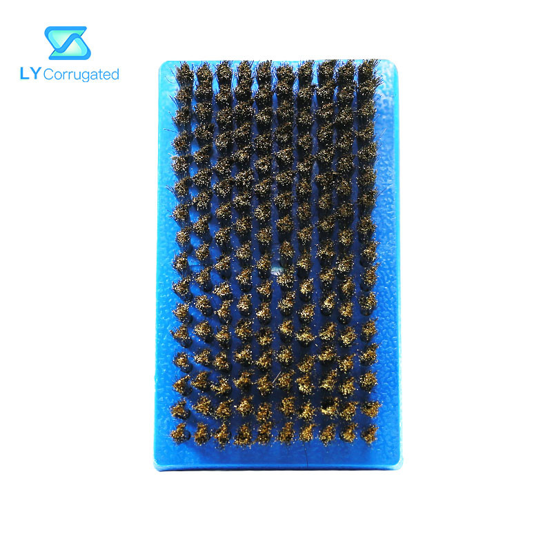 16mm Length Flexo Printing Machine Parts , ISO Copper Wire Brush