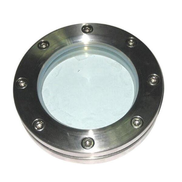 Hygienic Industrial Sight Glasses For Pressure Vessels , High Pressure Sight