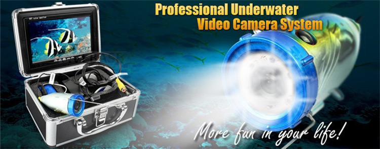 Waterproof Underwater Fishing Camera 7inch 1000TVL HD