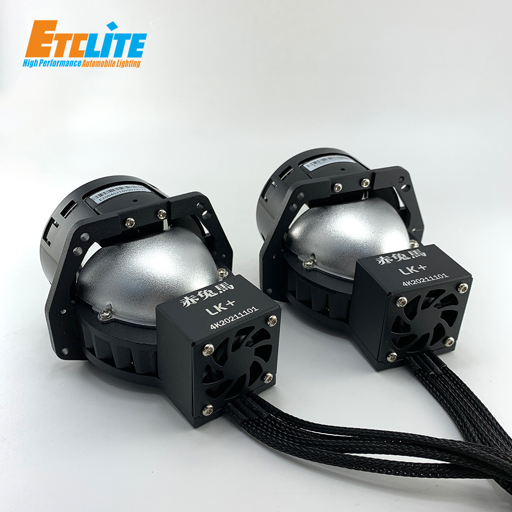 D2 D3 Motorcycle Projector Lens Led , Adjustable Focus Lens Projector Fog Light
