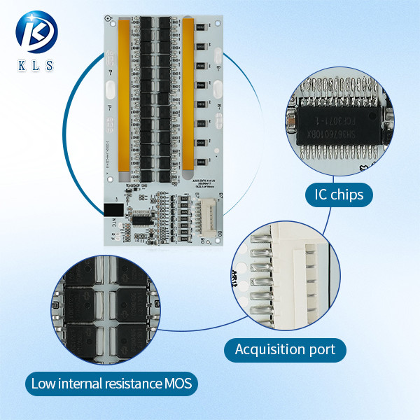 7S 40A 60A BMS Boards For Power Tools / E-Wheelchairs / Sweeping Machine Battery