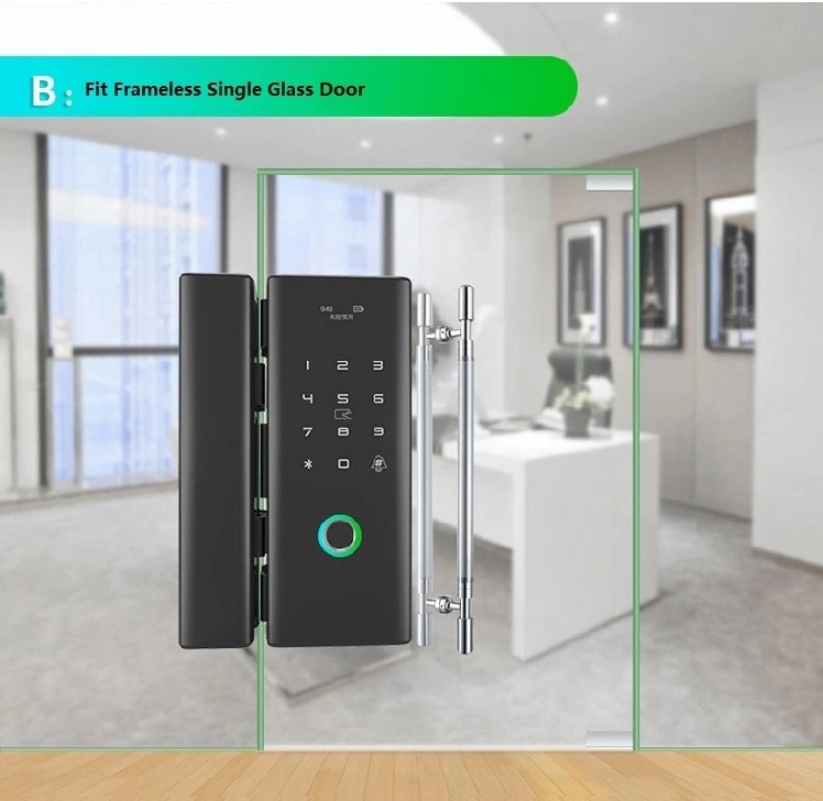 Waterproof Glass Door Patch Lock