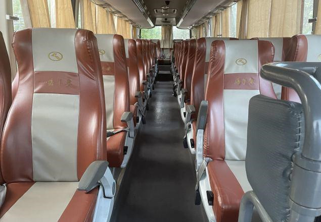 Renew 2015 Year Used King Long XMQ6113 Coach Bus 51 Seats Used Bus Diesel Engine No Accident LHD Bus