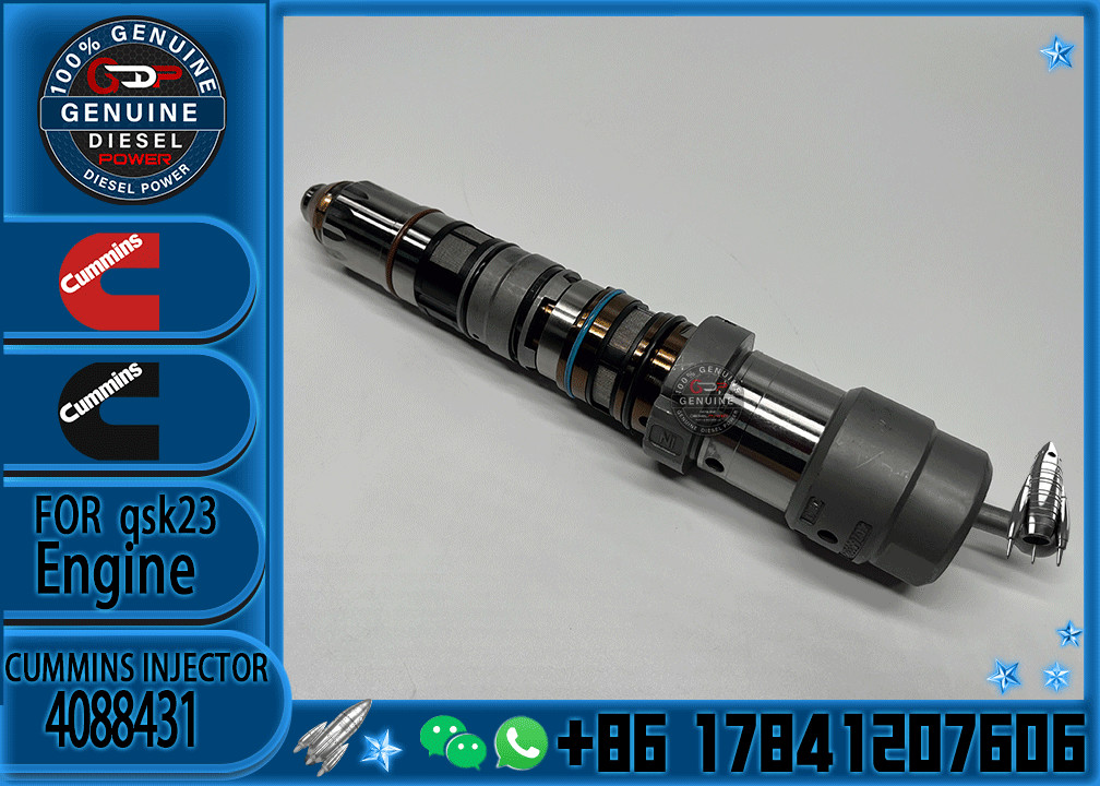 Original Common Fuel Injector Auto Parts 4902828 4076533 4088431 4088426 4326639 4326779 4928349 for C-UMMINS Qsk19 Qsk2