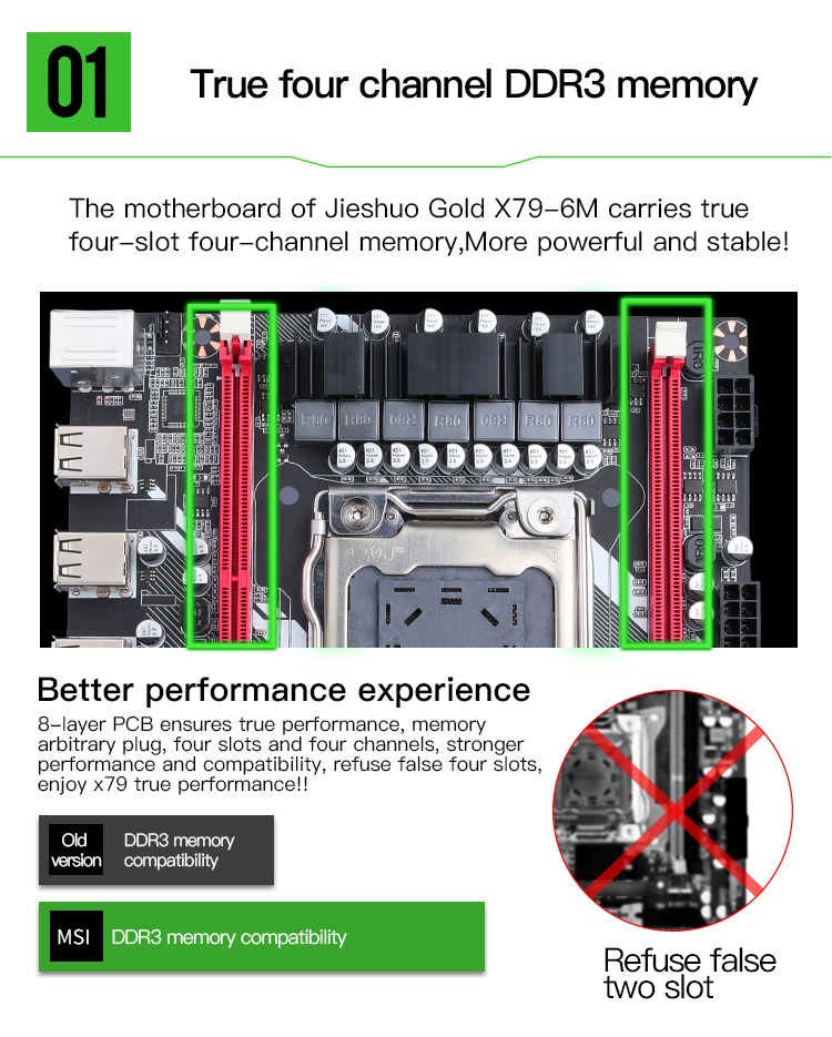 computer X79 Motherboard Set H61 Chipset LGA 2011 OEM For Desktop