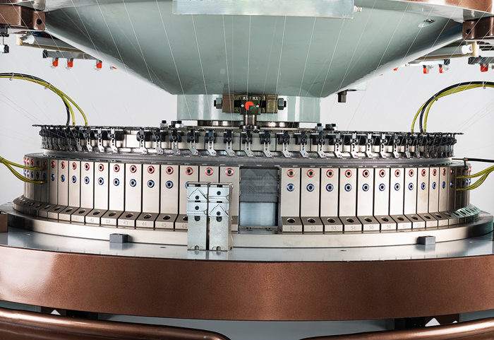 Coral Fleece Double Jersey Open Width Knitting Machine Marketed Turkey