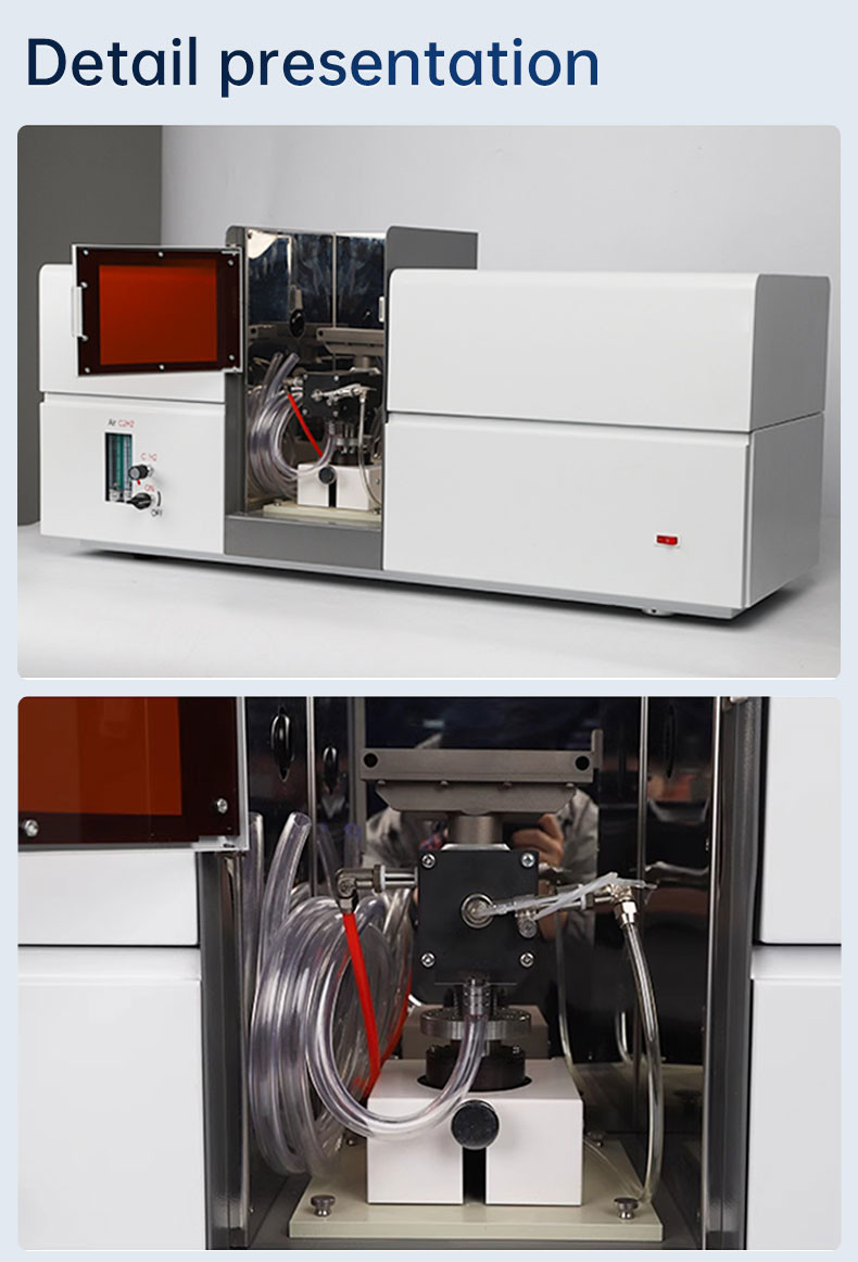 Flame-Graphite Furnace AAS BXT-AAS6H Atomic Absorption Spectrometer Spectrophotometer Mineral Metal Composition Analyzer Tester System