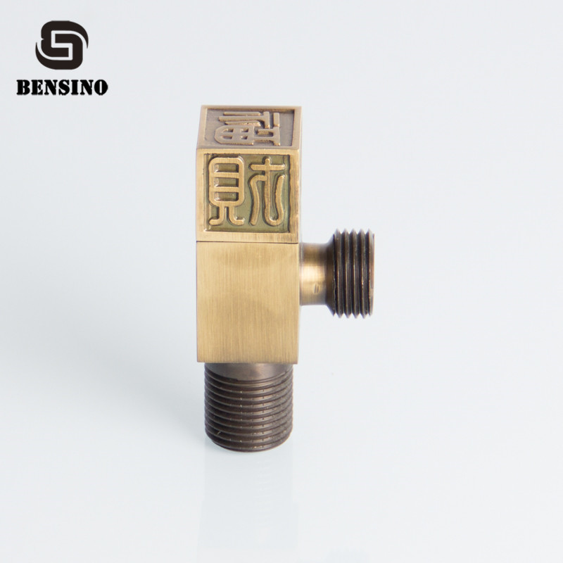 OEM Square 225g 0.8MPA Brass Tap Valve For Toilet