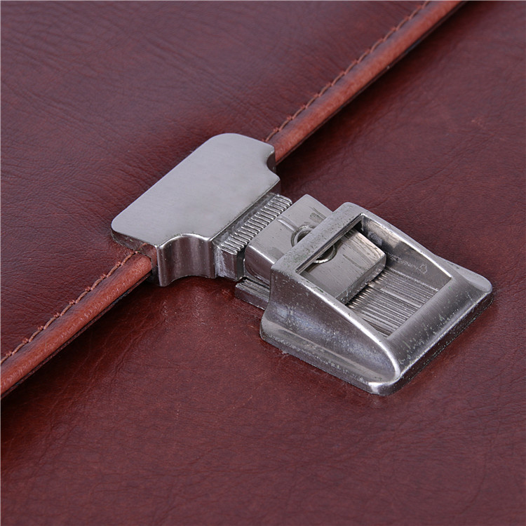 Travel Laptop Genuine Leather Executive Mens Business Bag Briefcase