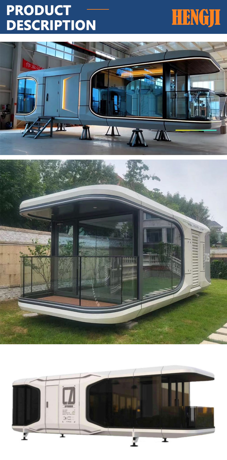 Expandable Container Rock Wool Sandwich Panel Camp House for Coffee and Modern Design